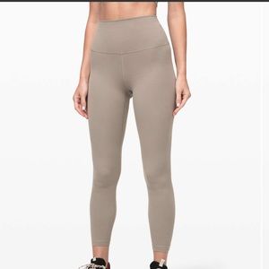 Lululemon Align 25 Carbon Dust, worn once